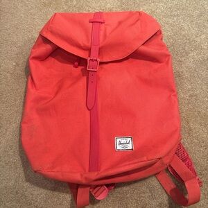 Herschel Supply Company Red Backpack